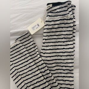 Jane Wood Striped Pants Made in France